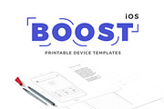 Boost-Printable Device Templates iOS, a Templates & Theme by UIMint (Thumbnail 1 of 7)