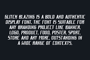 Glitch Blazing Font, a Blackletter Font by QR Design Studio (Thumbnail 4 of 8)
