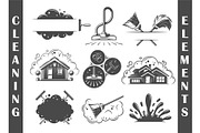 9 Cleaner Service Logos Templates 1, a Branding & Logo Template by Art Design (Thumbnail 2 of 5)