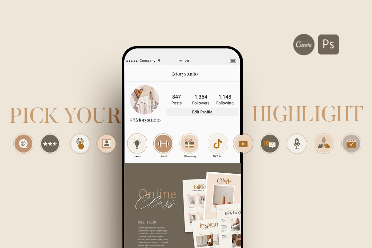 Instagram Coach Engagement CANVA PS, a Social Media Template by Eviory (Photo 42 of 48)