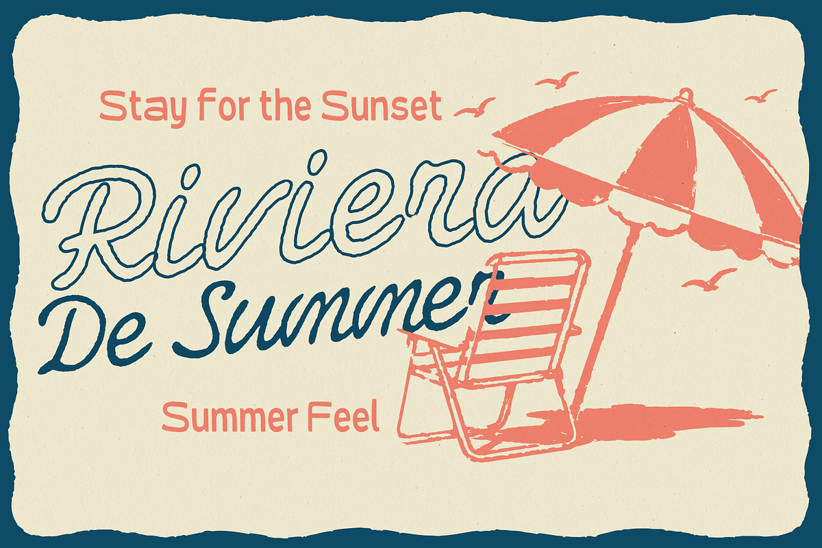 Festoon Lagoona Script and Sans, a Handwritten Font by Sixtype (Photo 9 of 10)