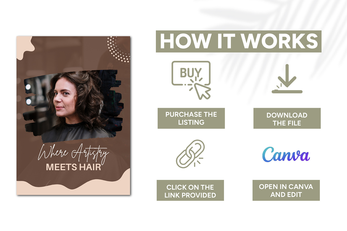 Hair Salon Marketing Bundle, a Social Media Template by Branding by Kellsey (Photo 5 of 6)