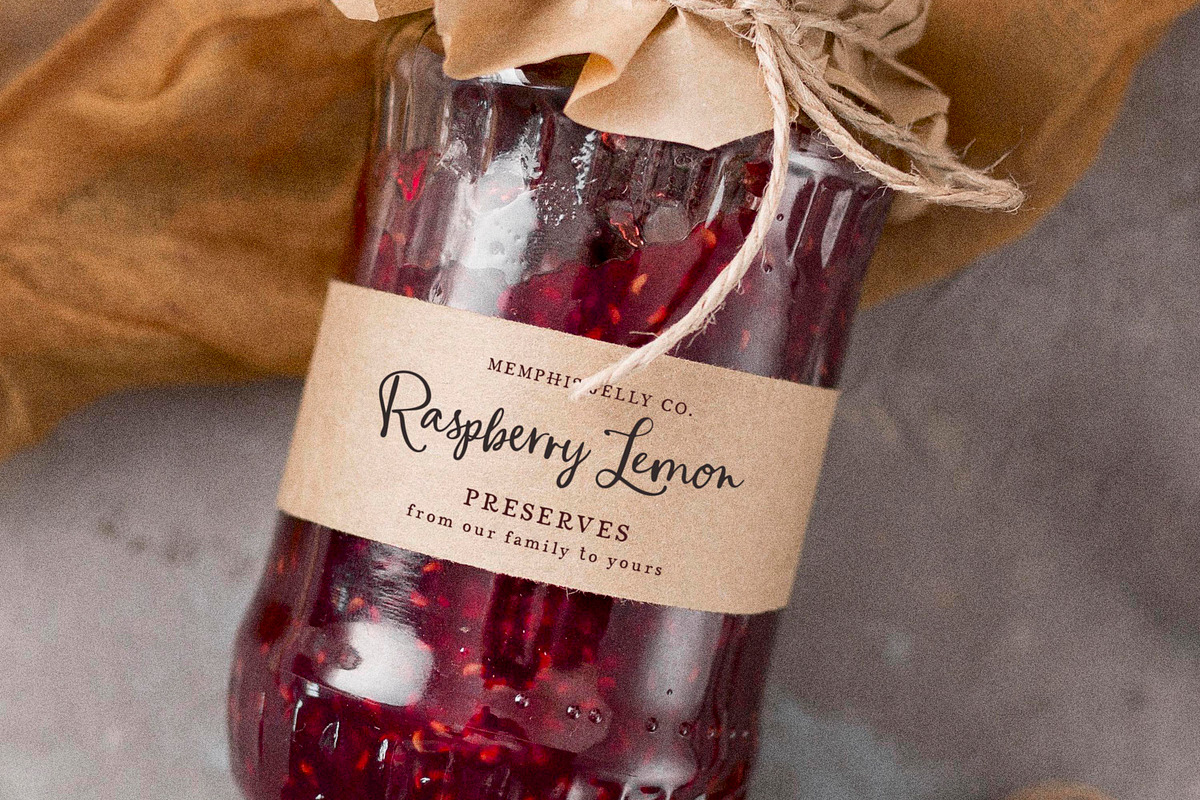 A Romantic Handmade Script, a Script Font by Callie Rian & Co. (Photo 2 of 14)