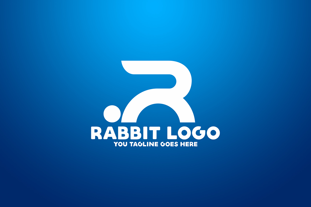 Rabbit R Letter Logo, a Branding & Logo Template by Brandlogo