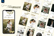 Instagram Stories Template-Wedding, a Social Media Template by zoomdesigns (Thumbnail 2 of 6)