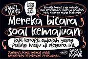 Tulisan Ngawur Playful Handwritten, a Handwritten Font by Ronny Studio (Thumbnail 2 of 8)