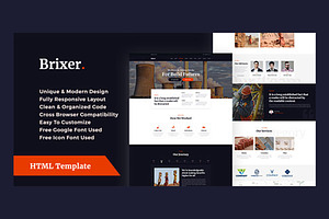 Brixer - Industry HTML Template