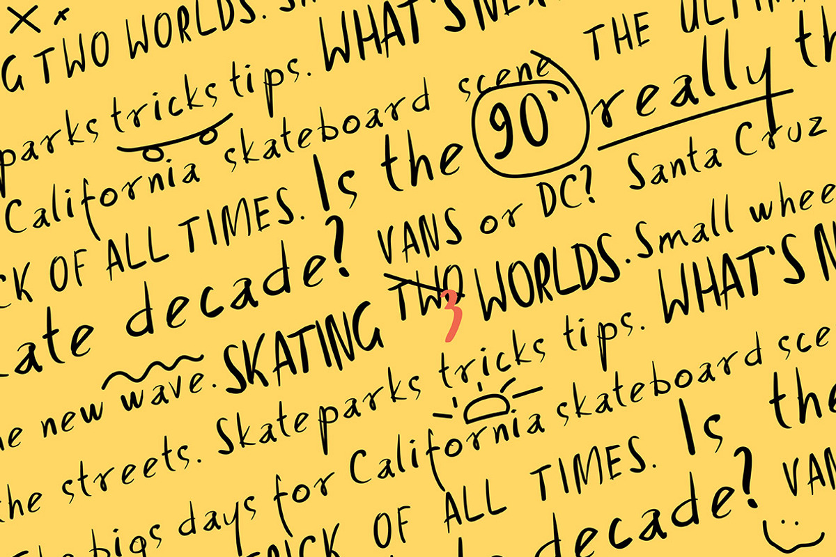 SANTOS | Handwritten Font preview 5
