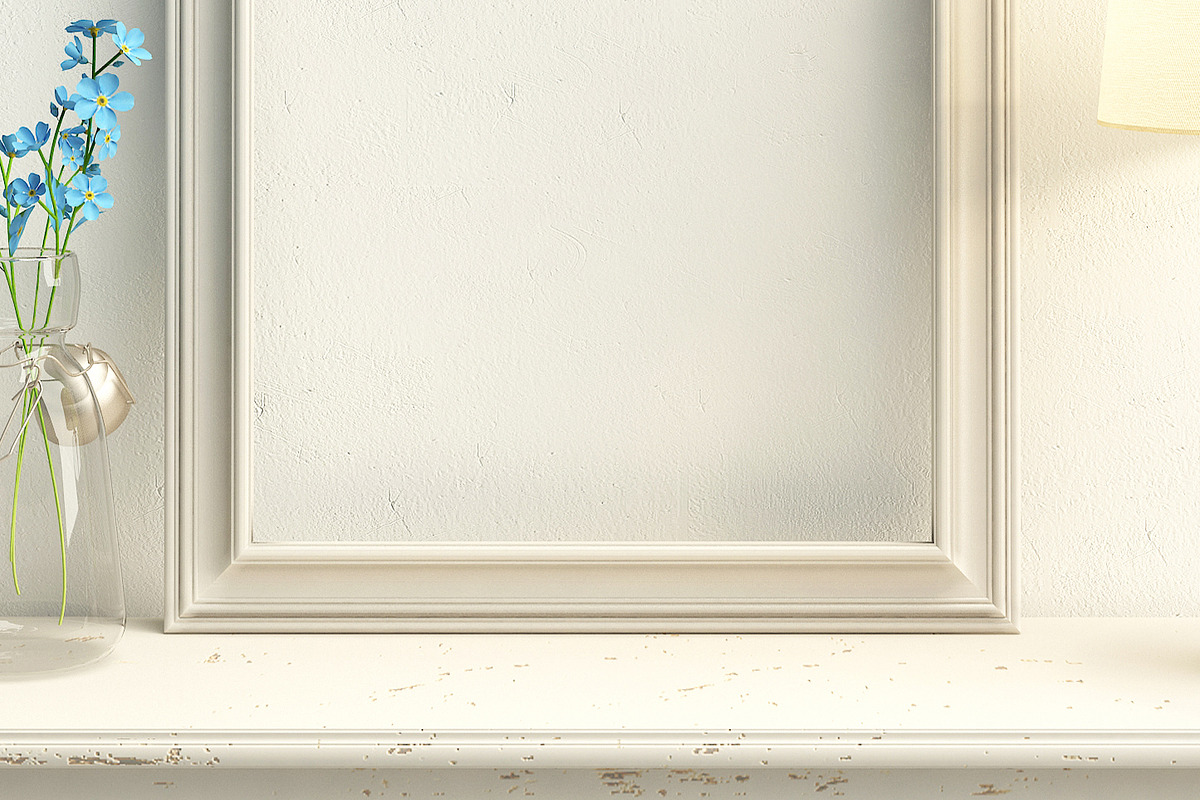 Styled Stock Photo, Frame mockup, a Print Template by HisariDS Mockup Design (Photo 3 of 3)