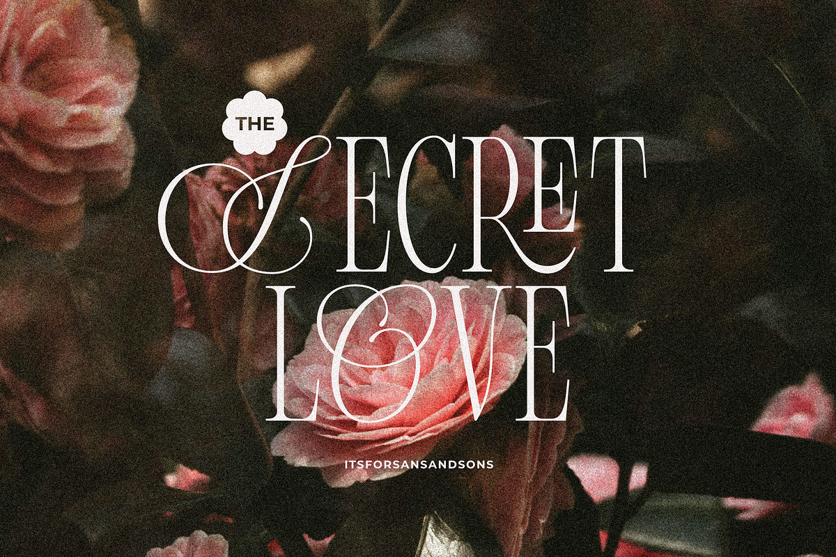 Fiore - Elegant Serif Script, a Serif Font by Sans & Sons (Photo 2 of 9)