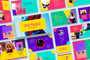 Pictaso - Popart Creative PPT