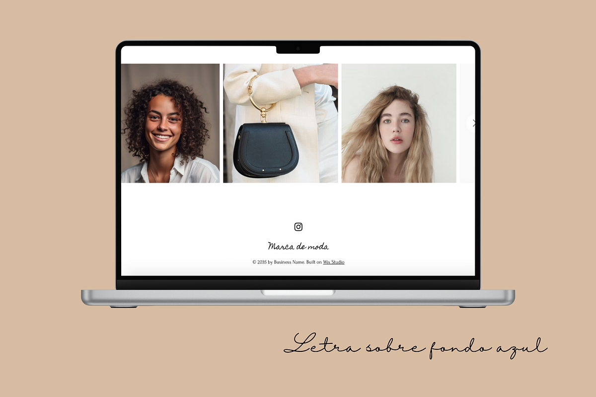 Online fashion store website preview 2