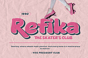 Likefu - Retro Display Font, a Handwritten Font by twinstd (Thumbnail 4 of 10)