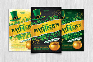 St Patrick's Day Party, a Flyer Template by DesignWorkz