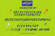 SUFFICIENT - Fast Brush Font, a Font by Gassstype (Thumbnail 7 of 8)