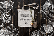 Magical Powder - typeface & elements, a Script Font by Kseniya_design (Thumbnail 2 of 7)