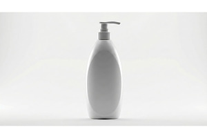 White Pump Bottle, an Object Illustration by CREATIVEDEF