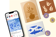 Mediterranean Sea Greek Summer Pack, an Illustration by Eldorado Design Co. (Thumbnail 4 of 4)