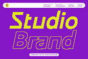 CS Darvish Pixel, a Sans Serif Font by Craft Supply Co. (Thumbnail 6 of 8)