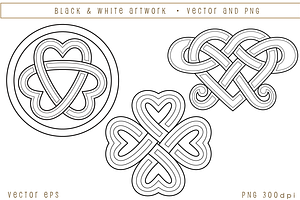 Celtic Heart Knots