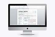 Resume Cv, a Resume Template by White Graphic (Thumbnail 4 of 4)