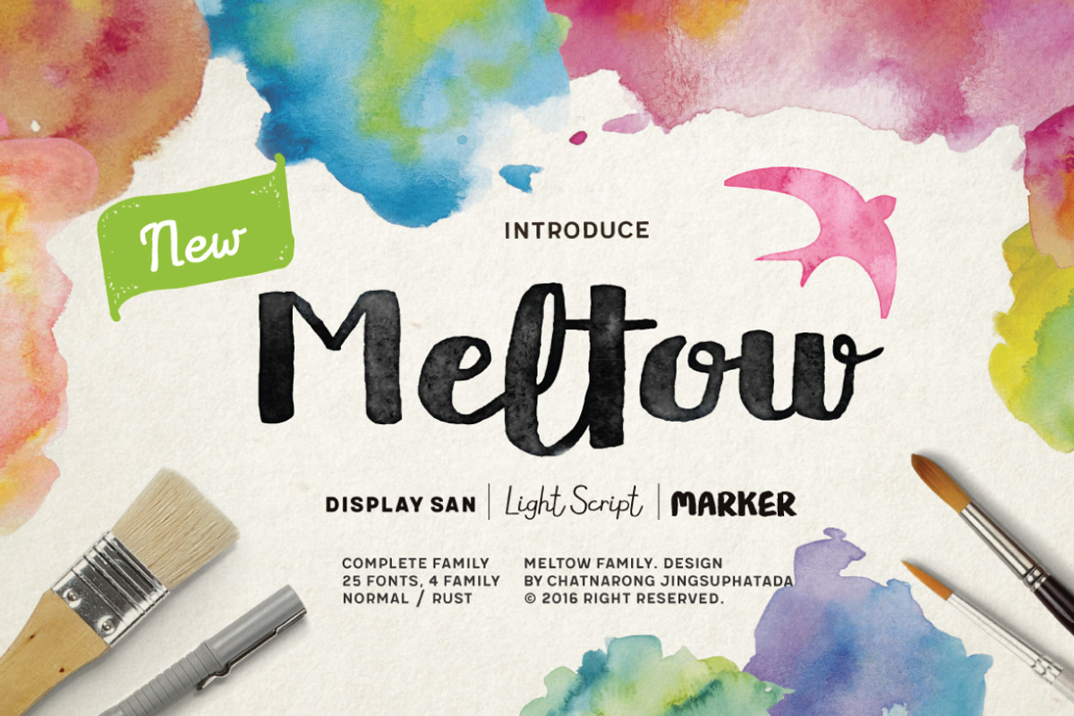 Meltow Font