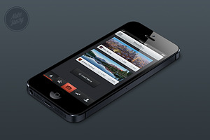 iPhone App Template No. 1