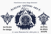 Celtic tattoo art, a Graphic by intueri (Thumbnail 1 of 9)