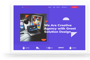 AT Creative - Design Service Theme