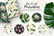 Summer Design Set-Tropical, an Animal Illustration by Graphic Box (Thumbnail 5 of 9)