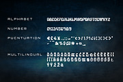 Wantech - Modern Tech Font, a Sans Serif Font by Dhabee (Thumbnail 4 of 5)