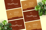 Soluma - Thank You Card, a Print Template by Fannan Studio (Thumbnail 2 of 3)