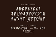 Kooshi Font Decorative Comic Japan, a Sans Serif Font by Maulana Creative (Thumbnail 4 of 7)