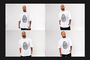 T-Shirt Mock-Up Set, a Shirt Mockup by Freeman Studio (Thumbnail 7 of 20)