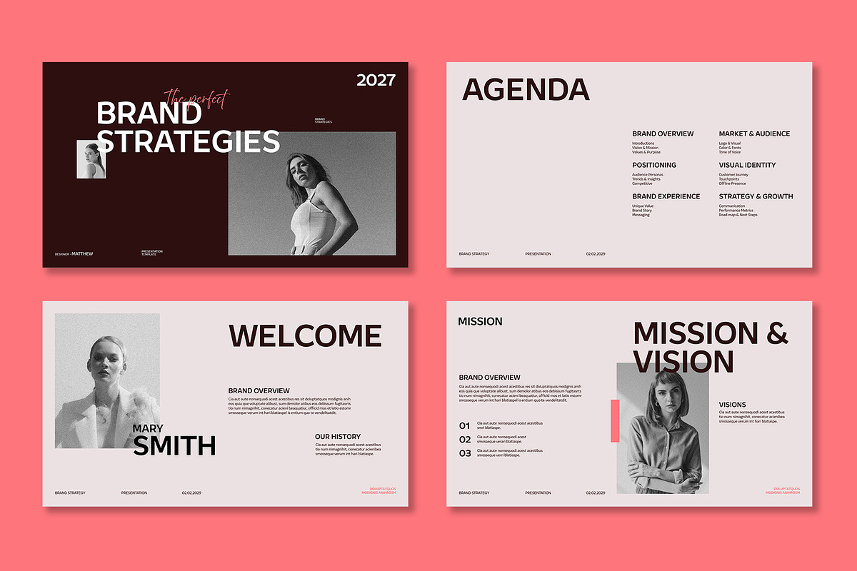 Creative Brand Strategy Presentation, a Presentation Template by Mighty-Slide (Photo 2 of 5)