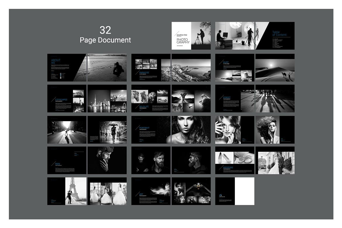 Photography Portfolio BUNDLE, a Brochure Template by adekfotografia (Photo 19 of 27)