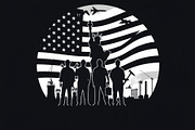 Nation Builder Silhouette Set, an Illustration by yasushie (Thumbnail 5 of 20)