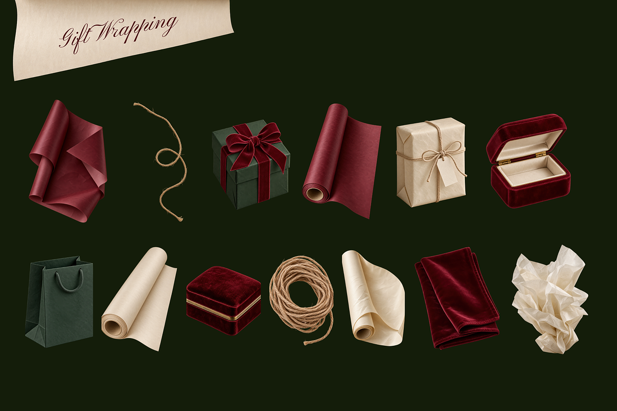Christmas Collage Kit | PNG Elements, an Object Graphic by Serenefeeling (Photo 11 of 21)