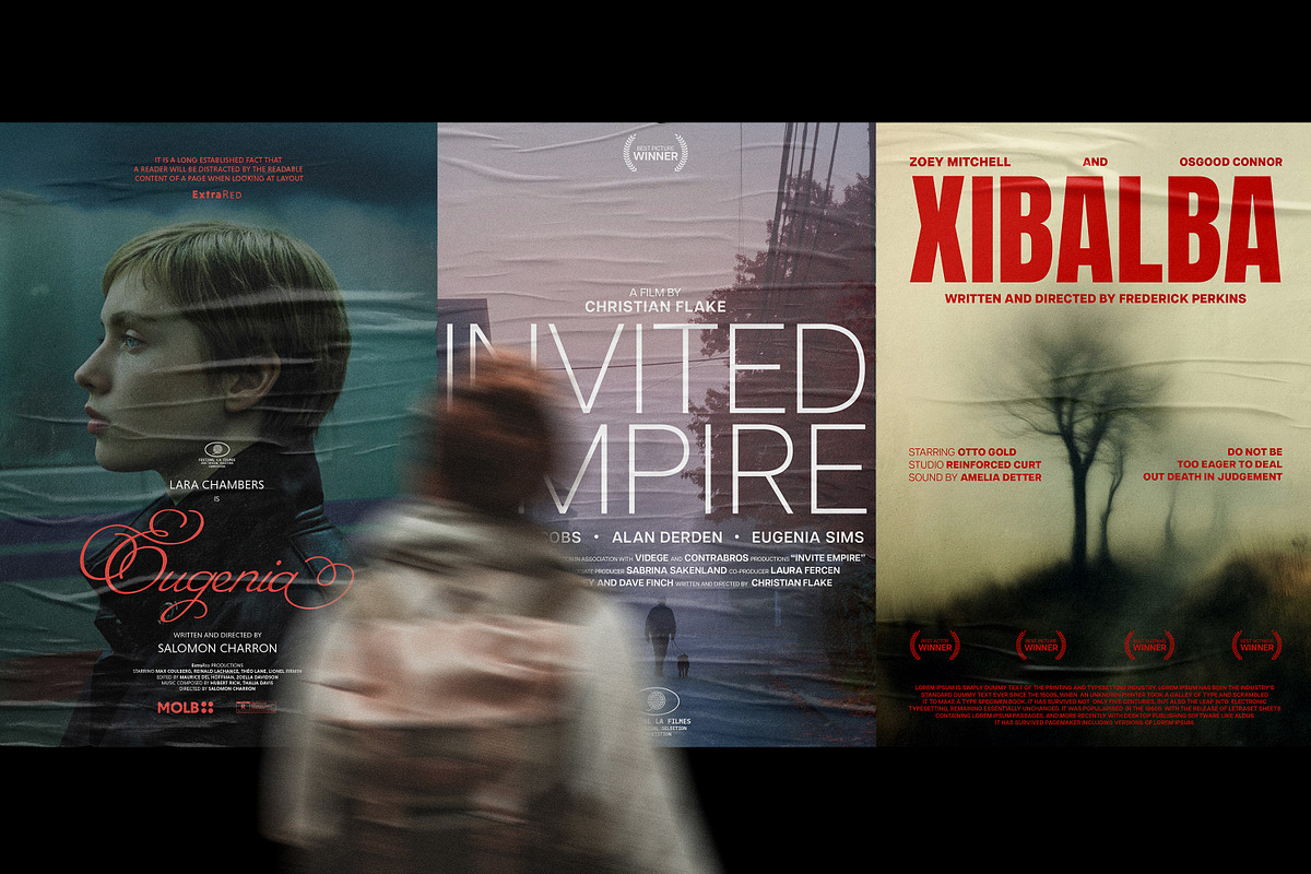 Movie Posters Bundle, a Poster Template by pixelbuddha.net (Photo 8 of 24)