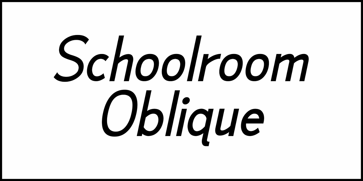 Schoolroom JNL, a Sans Serif Font by Jeff Levine Fonts (Photo 4 of 5)