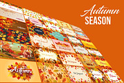 Autumn Background Bundle, a Background Graphic by Digital Studio (Thumbnail 2 of 3)