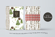 Woodland Mountain Lodge Bundle, an Illustration by KLUGE+CO (Thumbnail 10 of 14)