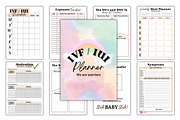 IVF / IUI PLANNER TEMPLATE PRINTABLE, a Templates & Theme by EffahArt (Thumbnail 1 of 6)