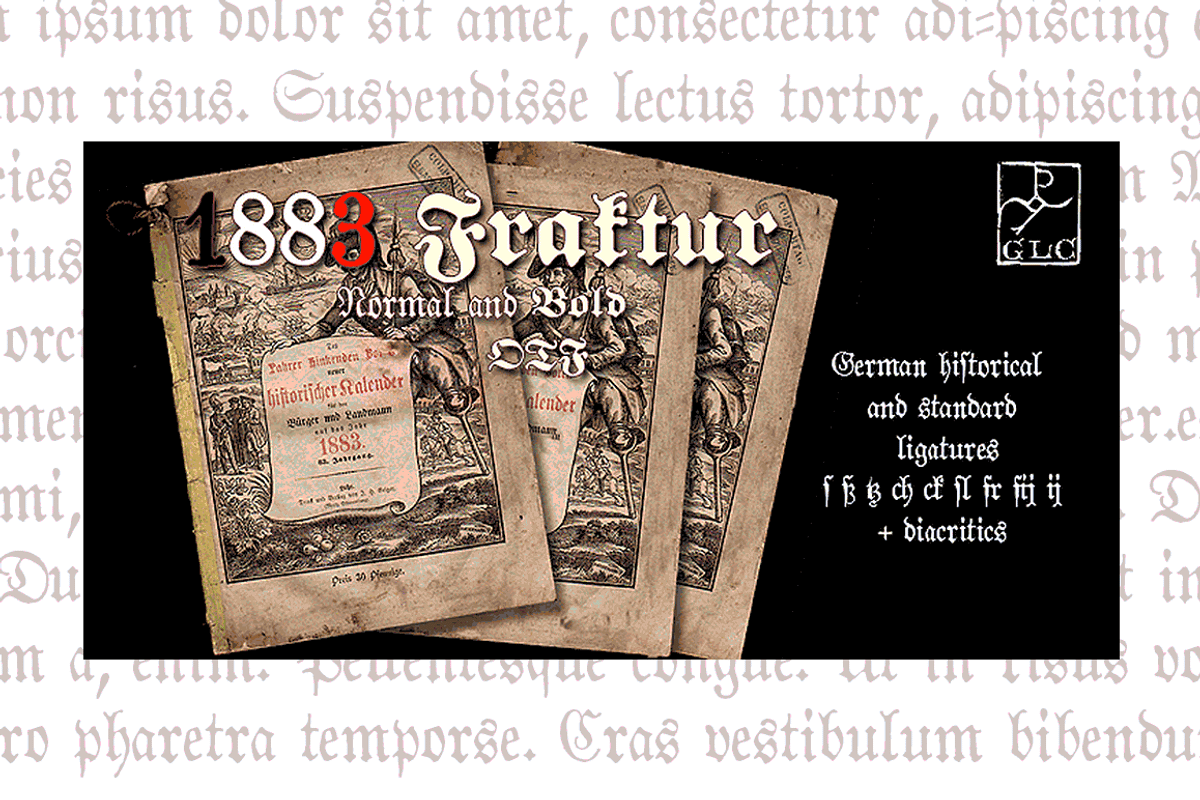 1883 Fraktur