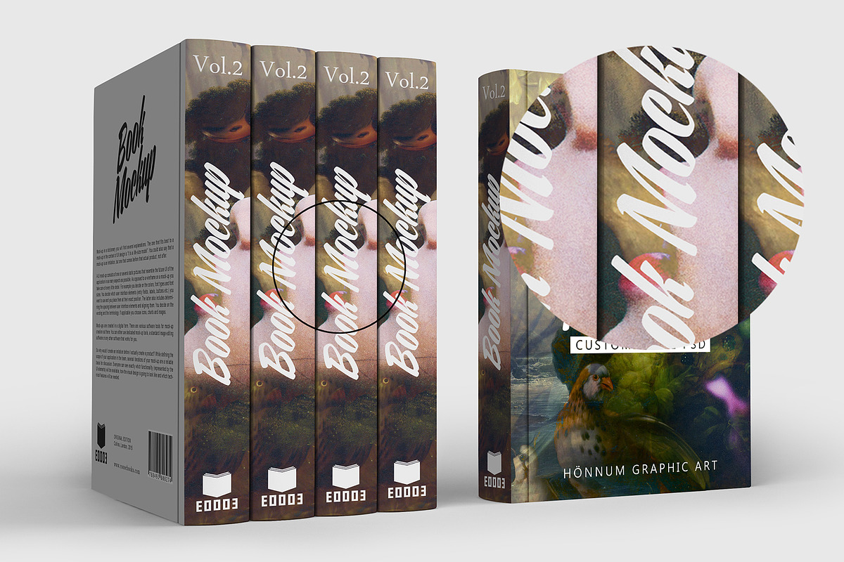 Book Mockup Vol 2, an iPad Mockup by Honnum Graphic Art (Photo 7 of 13)