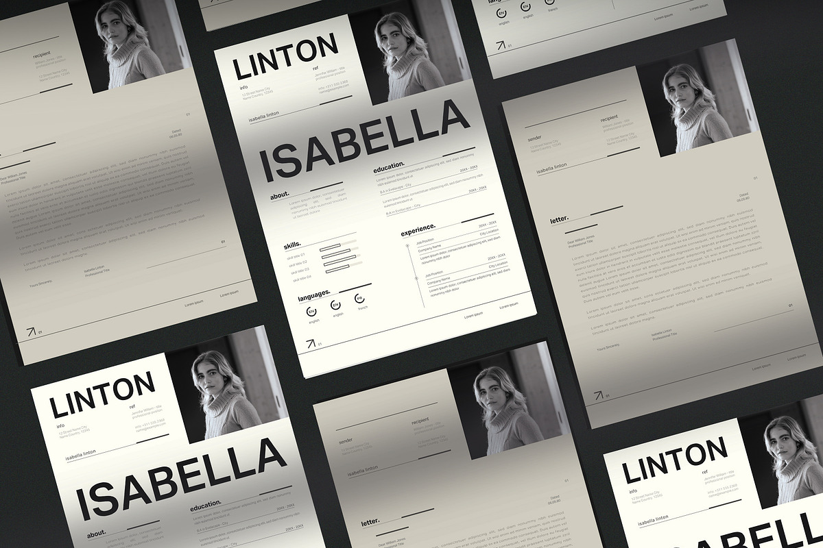 Neutral Resume & Cover Letter, a Resume Template by wavebreak