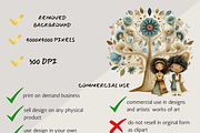 ADAM AND EVE CREATION CLIPART PACK, a Person Illustration by Daring Digies (Thumbnail 8 of 10)