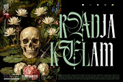 Rosella Mirakle Typeface, a Blackletter Font by alit design (Thumbnail 18 of 20)