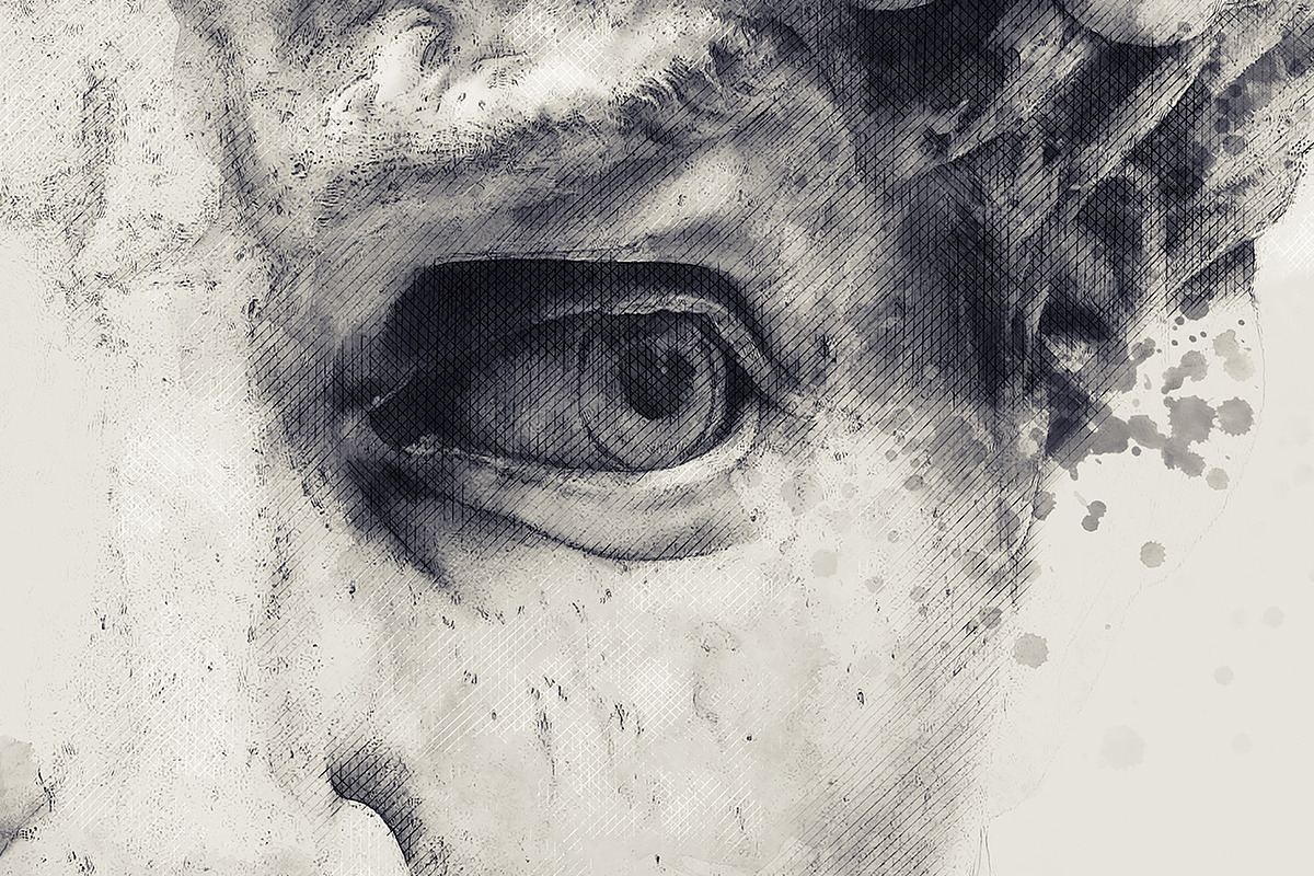 Illustration of the statue of David, an Illustration by J&T photo and design (Photo 1 of 2)