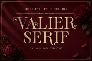 Gts Valier | Romantic Font